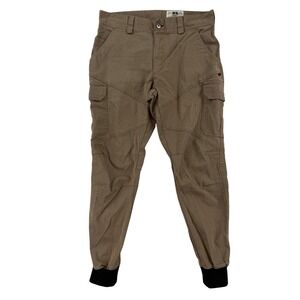 Toraichi Cargo Jogger Pants Mens Large 32x28 Brown Relaxed Fit Workwear Y2K
